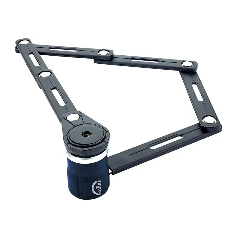 Squire Folda FL690 650mm Folding Lock in Black 
