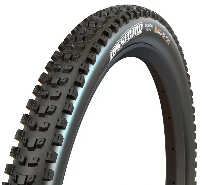 Maxxis Dissector 29 x 2.4 Tubeless Folding 3C Maxx Grip Tire in Black
