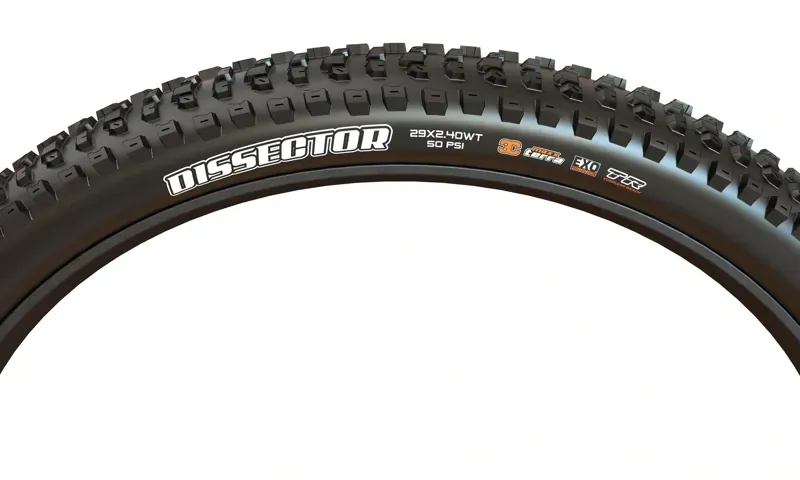 Maxxis Dissector 29 x 2.4 Tubeless Folding 3C Maxx Grip Tire in Black-2