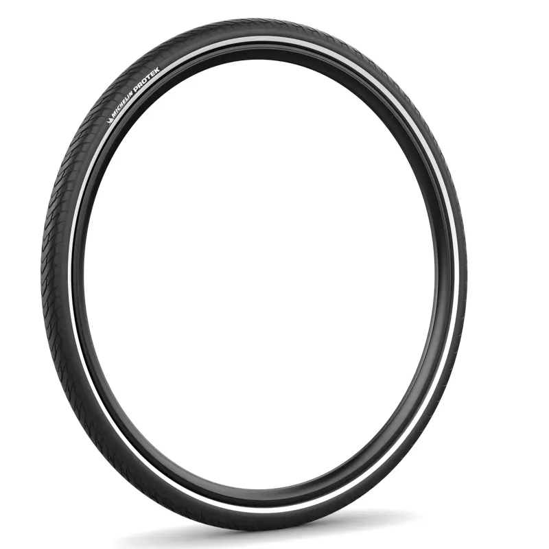 Michelin Protek 700x38c Clincher Wire E-bike Tire in Black-1