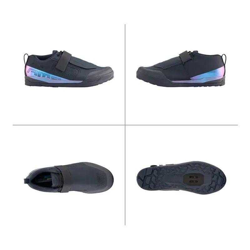 Shimano SH-AM903 Downhill/Enduro SPD Shoes in Navy-2