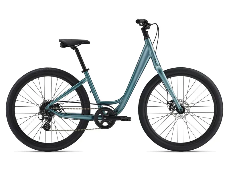 Momentum Vida Low-Step Comfort bike in Silver Pine