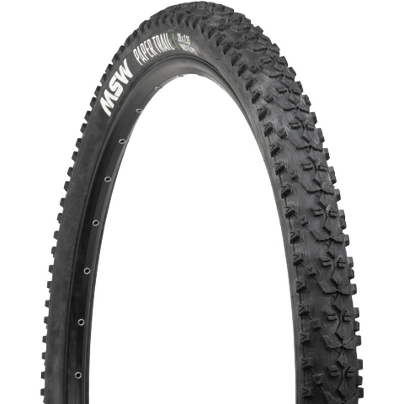 MSW Paper Trail 29 x 2.25 Wirebead 33tpi Tire in Black
