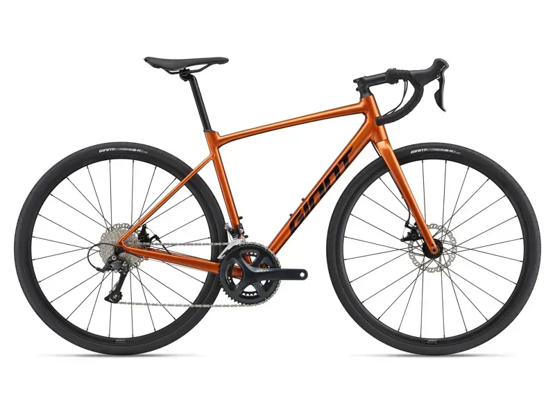Giant Contend AR Disk 3 Road Race Bike In Amber Glow