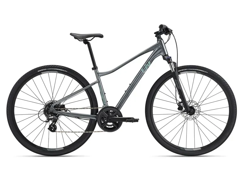 Liv Rove DD 3 Gravel Bike In Charcoal