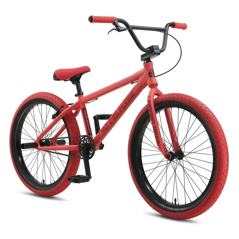 SE Bikes So Cal Flyer 24-inch BMX in Red