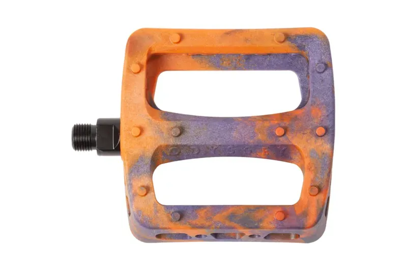 Odyssey Twisted Pro 9/16-inch PC Pedals in Swirl Midnight Purple/Orange