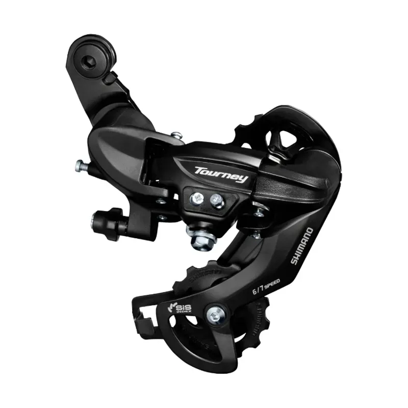 Shimano Tourney RD-TY300-SGS 6-7-speed LC Rear Derailleur in Black