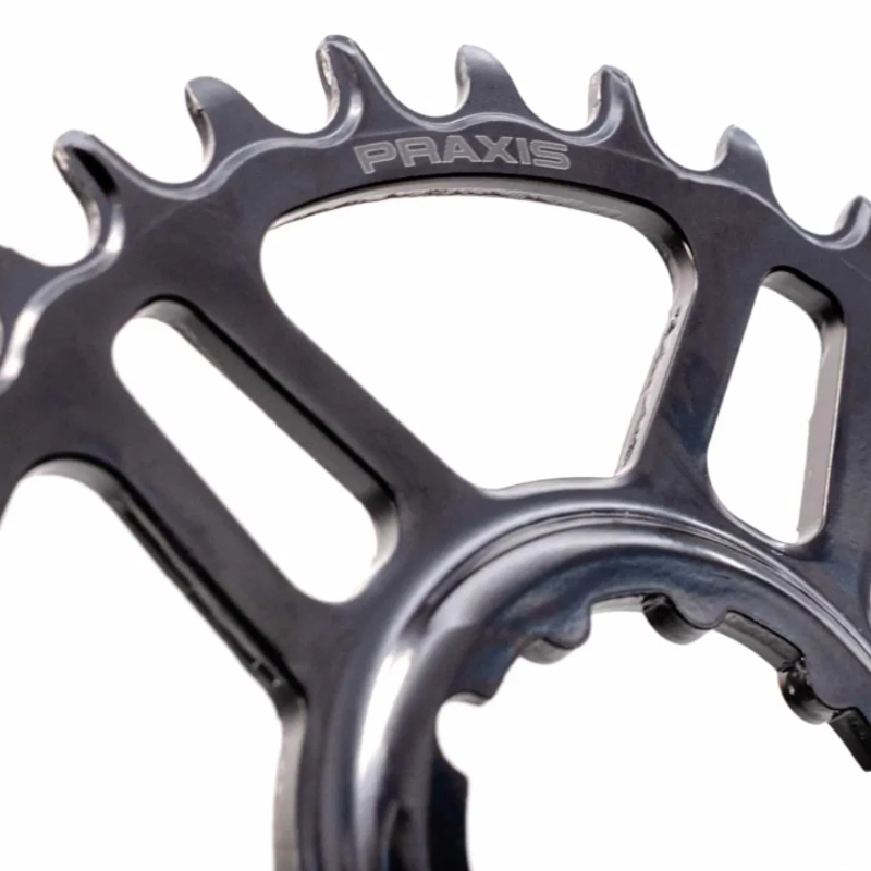 Praxis Works Steel Direct Mount NW 1x 32-tooth 3mm Chainring in Black-1