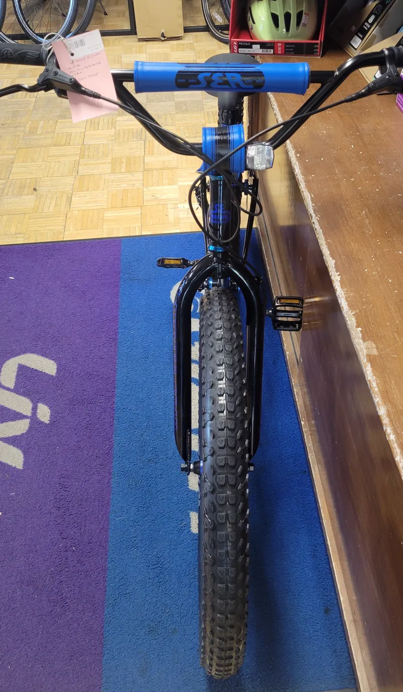 OM-DURO XL 27.5+ BLACK SPARKLE - Discounted for Minor Scratches-1