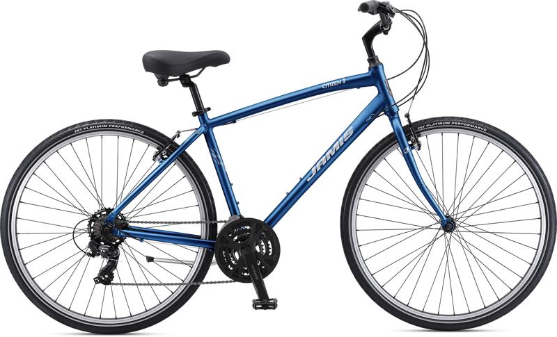 Jamis Citizen 1 19 inch Frame Deep Blue - Comfort Hybrid