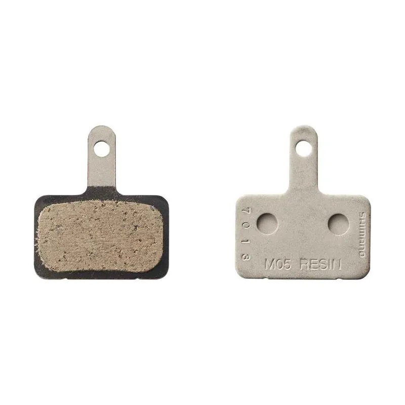 Shimano M05-RX Disc Brake Pads and Springs - Resin Compound Steel Back Plate One Pair