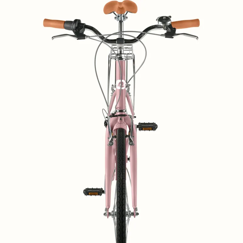 Retrospec Beaumont Step thru 7 Speed City Bike - 42cm - Dusty Rose-3