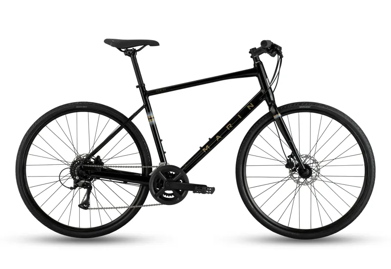 Marin Fairfax 2 Black Mens Fitness Hybrid
