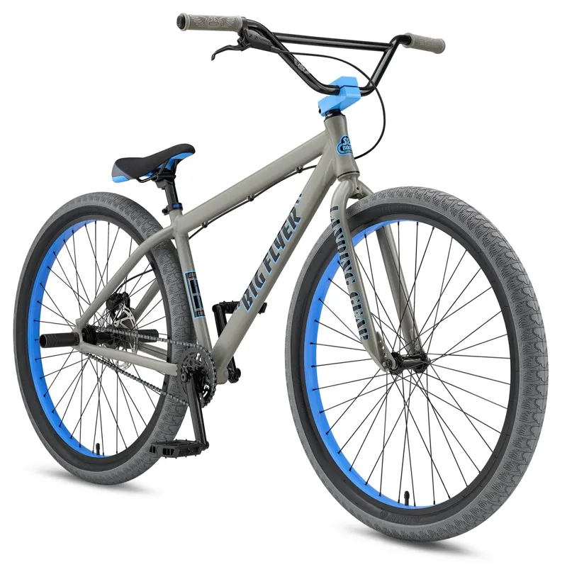 SE Bikes Big Flyer HD 29  Matte Gray / Blue-2