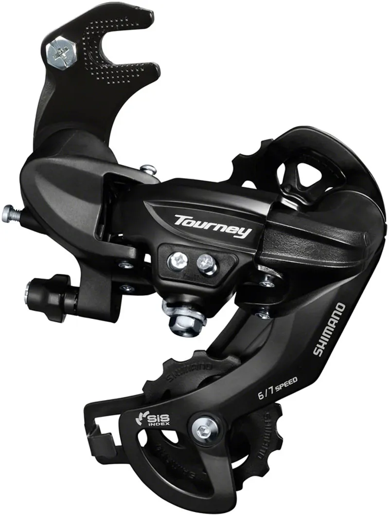 Shimano Tourney RD-TY300-SGS 6-7-speed LC Rear Derailleur with Claw Hanger Adapter
