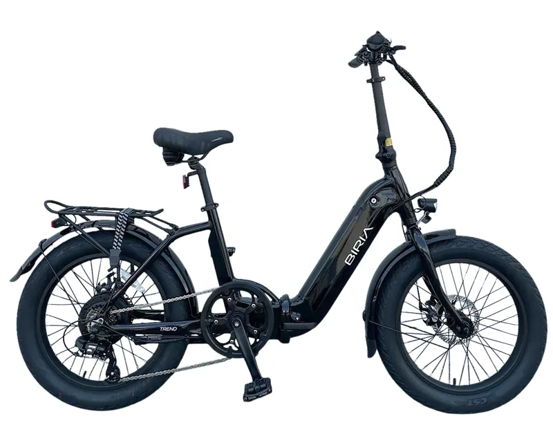 Biria ST 3.0-TREND Folding Step Through Pedal Assist Black-1