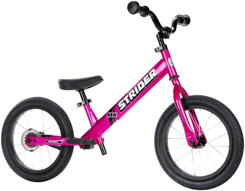 Strider 14x Classic Balance Bike - Fuschia 14