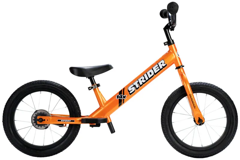 Strider 14x Classic Balance Bike - Tangerine 14-1