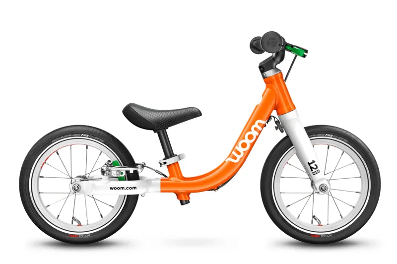 Woom 1 Flame Orange 12 Balance Bike