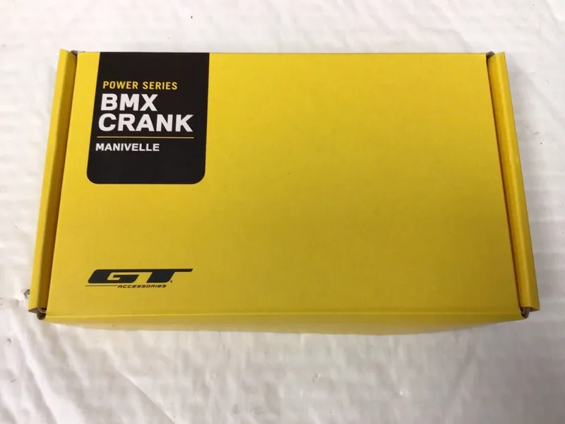 GT Power Series Alloy Crank Set Polished 175 22mm