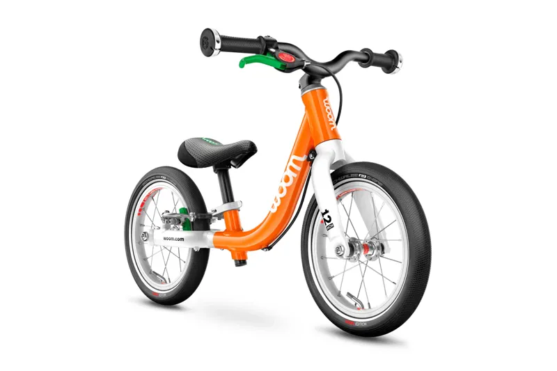 Woom 1 Flame Orange 12 Balance Bike-1