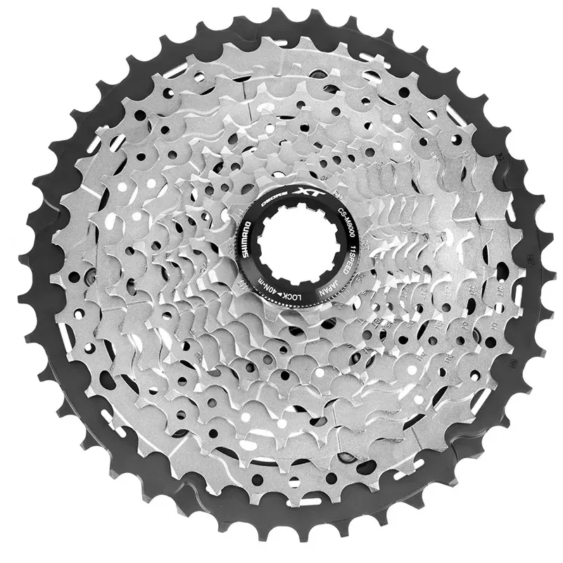 Shimano CS-M8000 Deore XT 11-speed 11-42-tooth Cassette in Gray