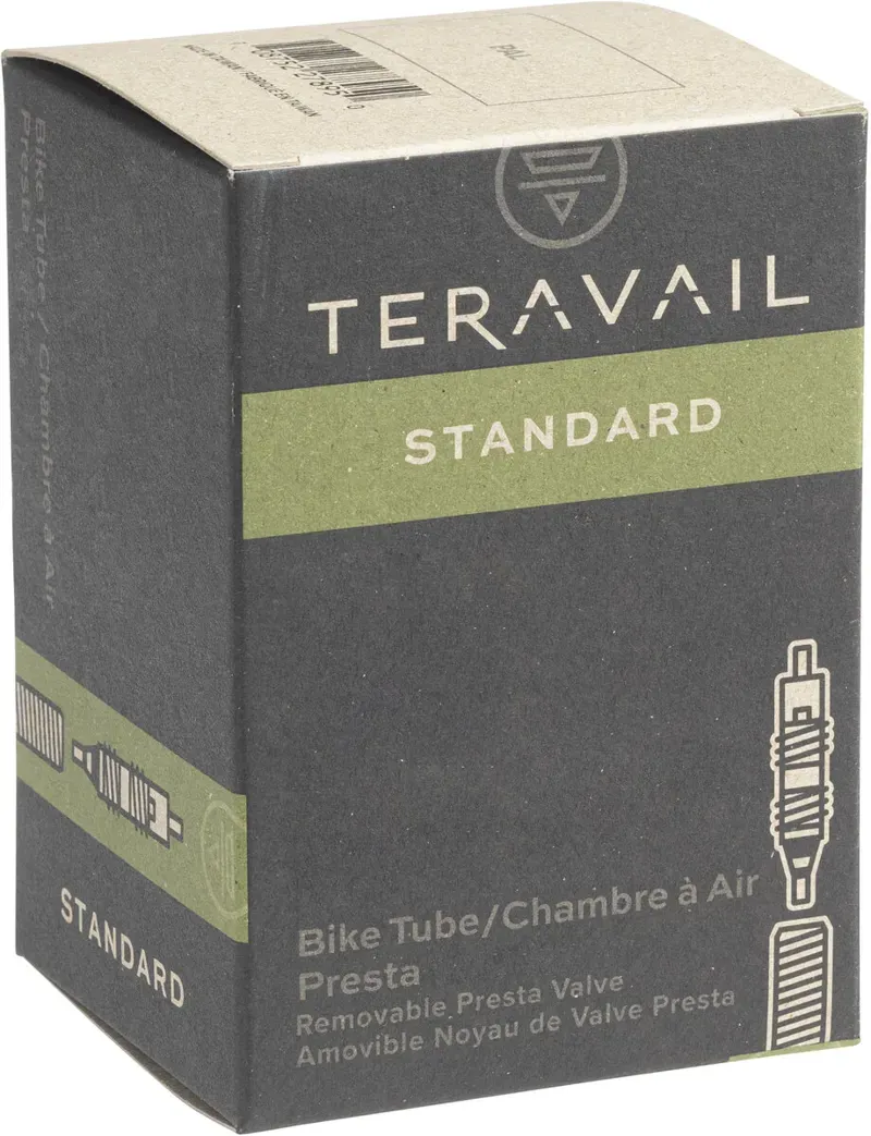 Teravail Standard Presta Valve Inner Tube - 29x2.4-2.8-inch 48mm