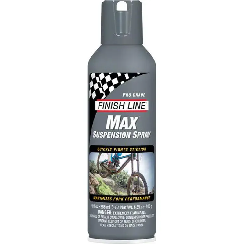 Finish Line Max Suspension 9oz/270ml Spray in Gray