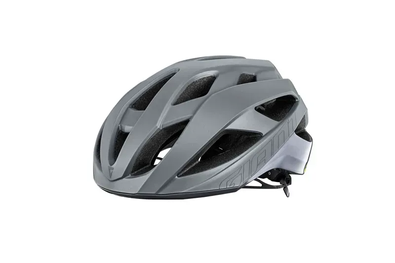 Giant Rev Comp Helmet In Matte Mercury Silver