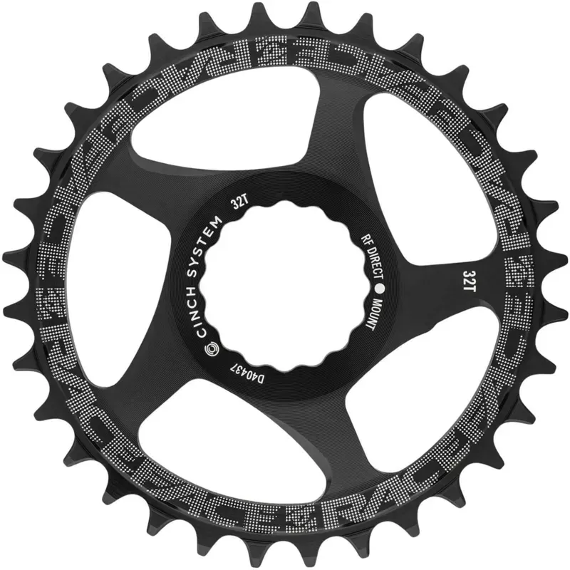 RaceFace Narrow Wide Chainring: Direct Mount CINCH 30t Black