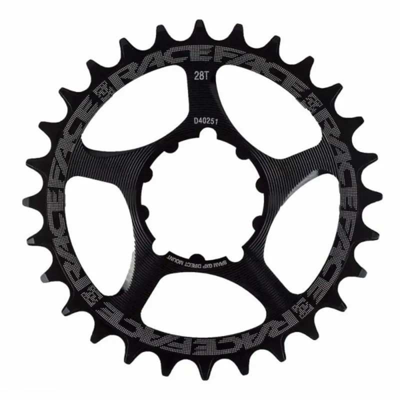 RaceFace Narrow Wide Chainring: Direct Mount 3-Bolt Compatible 36t Black