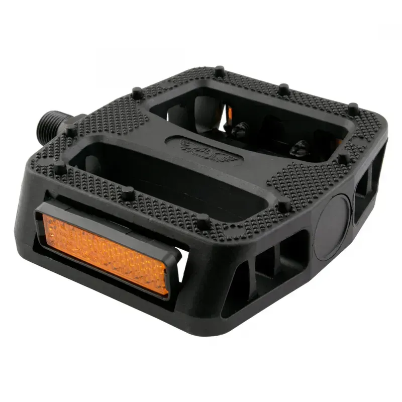 SE Bikes 12 o' Clock 9/16-inch Nylon Pedals in Black