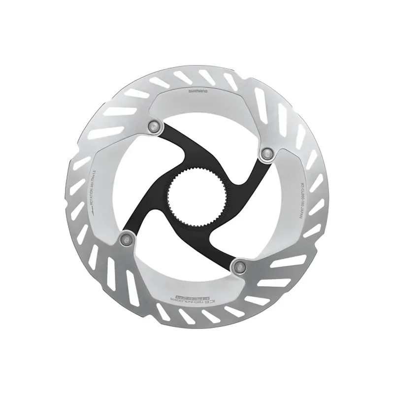 Shimano GRX RT-CL800 S Disc Brake Rotor With Lockring - 160mm CenterLock Silver 160-2
