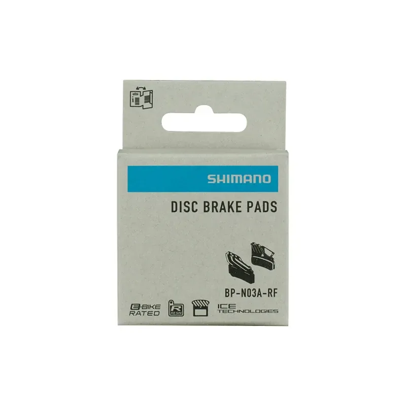 Shimano N03A-RF Resin Finned Disk Brake Pads in Black-3