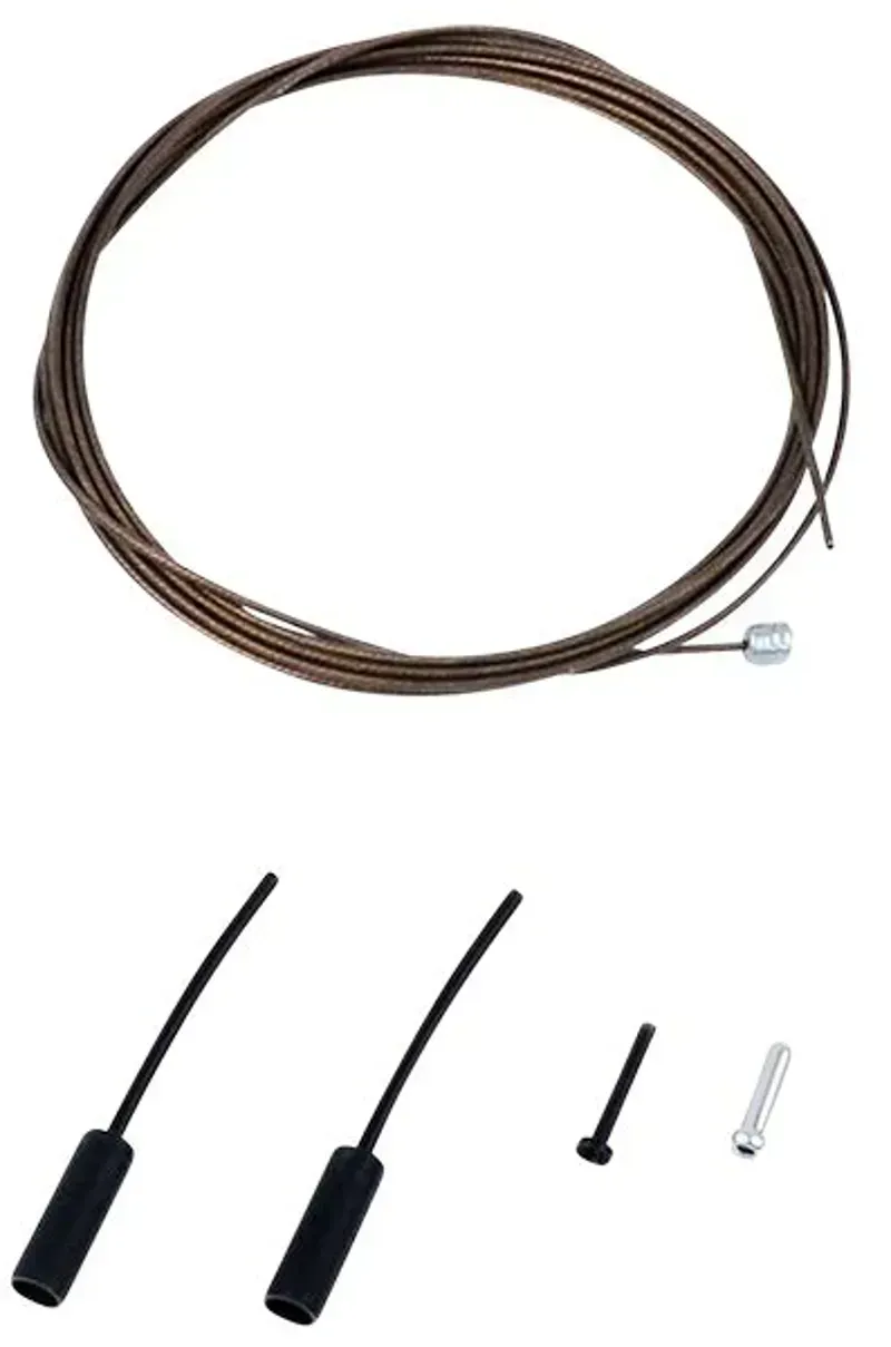 Shimano Single 2100mm Polymer Shift Cable in Gray