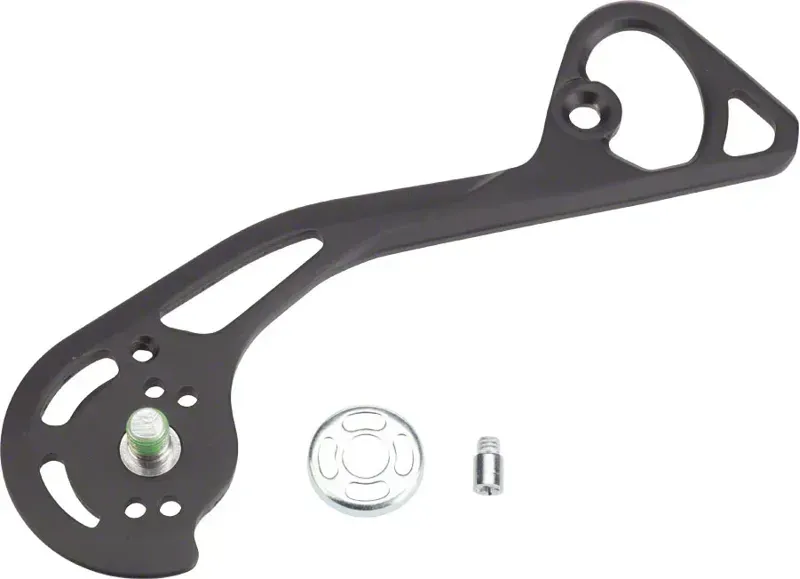 Shimano XT/SLX Rear Derailleur Outer Cage Plate in Black