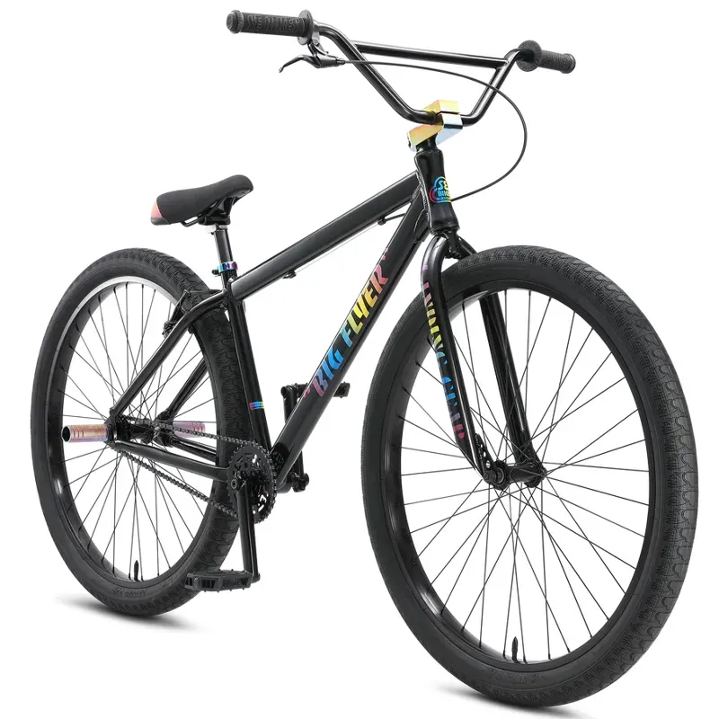 SE Bikes Big Flyer 29-inch BMX in Slick Mode Black