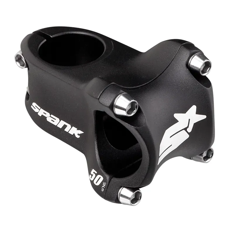 Spank Spike Race 2 31.8mm 0-deg 50mm Stem in Black