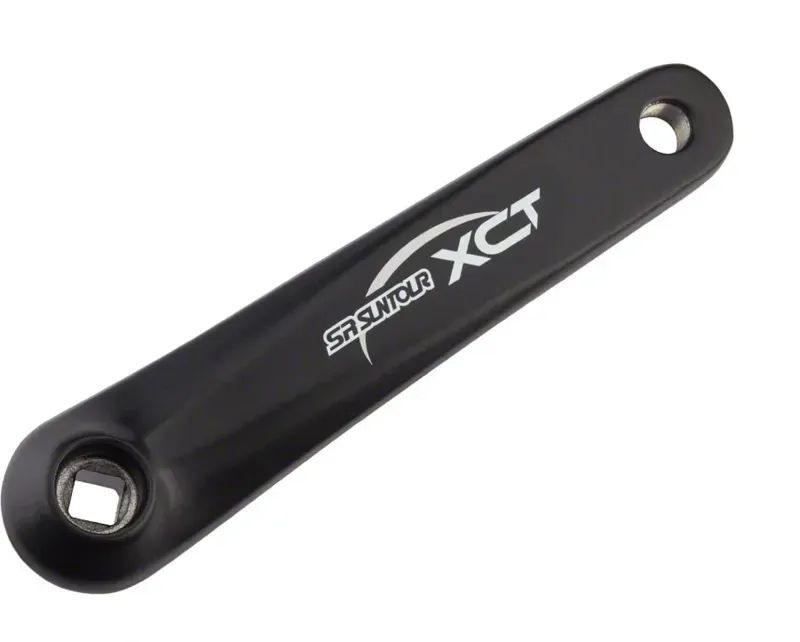 SR Suntour XCT 175mm Diamond Taper Left Crank Arm in Black
