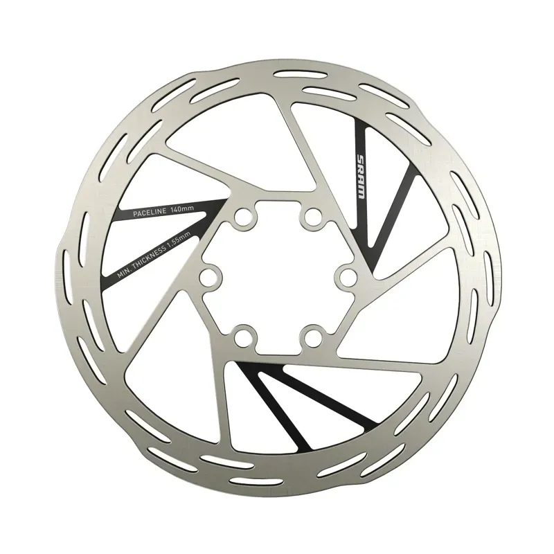 SRAM Paceline Disc Brake Rotor - 160mm 6-Bolt Silver/Black