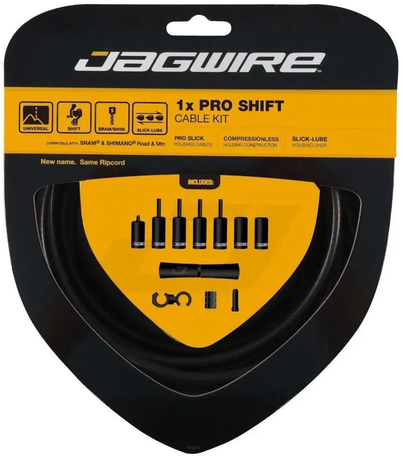 Jagwire 1X Pro Shift Kit in Stealth Black