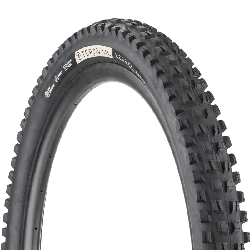 Teravail Kessel 29x2.4 Tubeless Folding Ultra Durable Tire in Black
