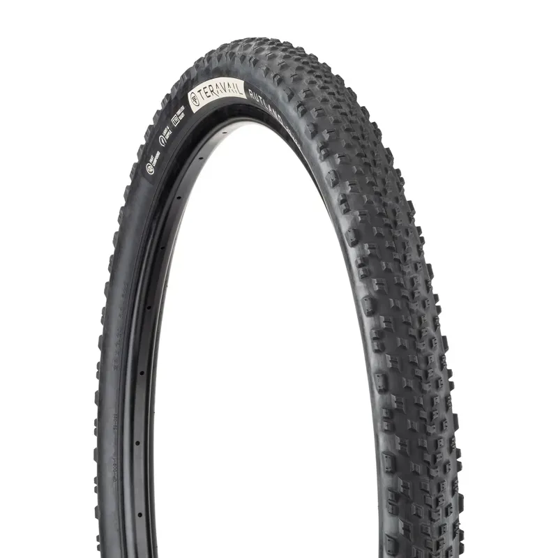 Teravail Rutland 700x47 Durable Tubeless Folding Tire in Black