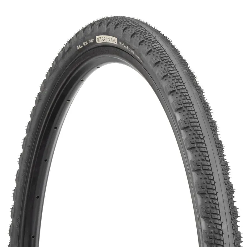 Teravail Washburn 700x40c TL Fld. L+S Fast Compound Tire in Black