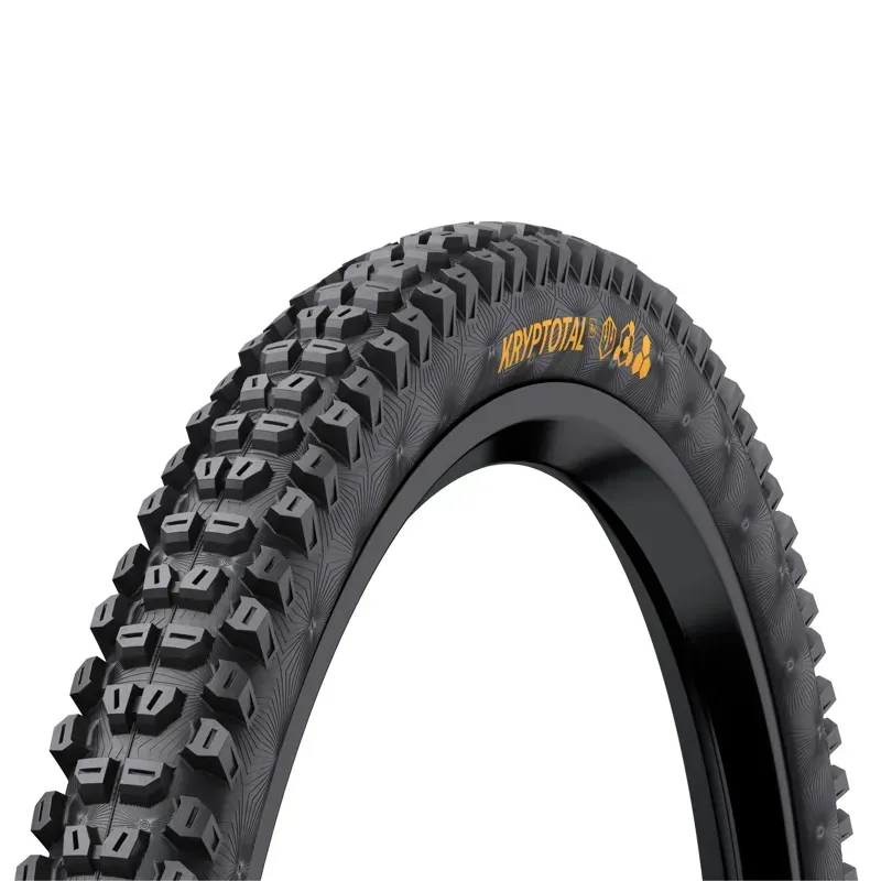 Continental Kryptotal Rear Tire - 27.5 X 2.60 Tubeless Folding Black Soft Enduro Casing E25 Black 27.5 x 2.60