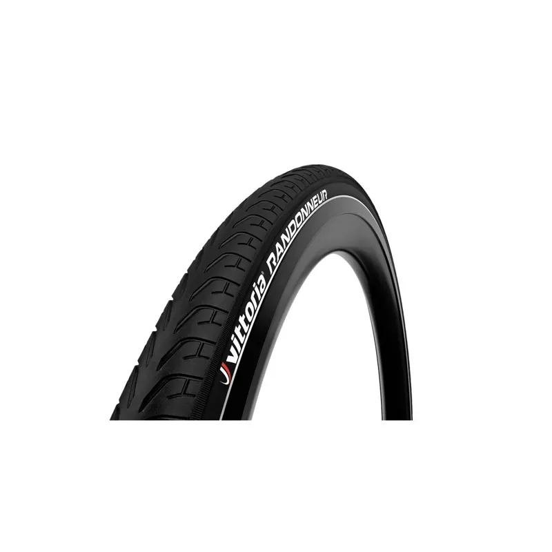 Vittoria Randonneur Reflect Tire - 700 X 40 Clincher Wire Black 700 x 40