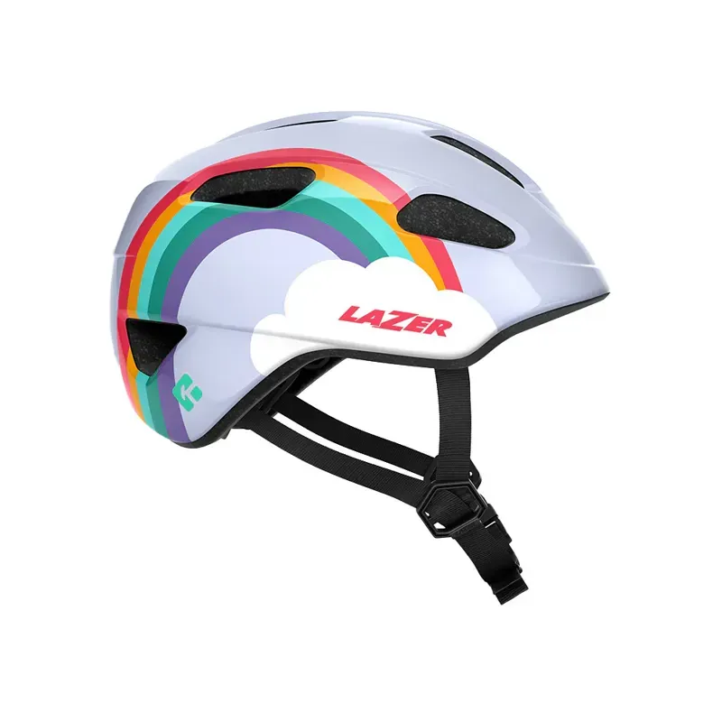 Lazer Pnut Kineticore 2.0 Kids' Helmet in Rainbow