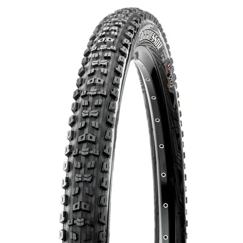 Maxxis Aggressor Tire - 29 X 2.3 Tubeless Folding Black Dual EXO Black 29 x 2.3