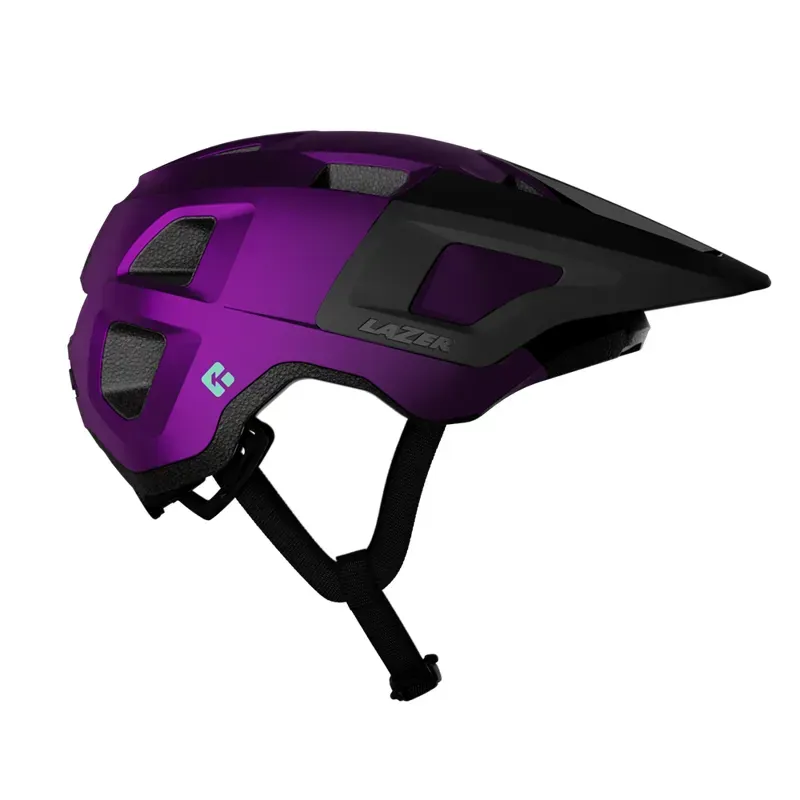 Lazer Finch Kineticore Helmet In Purple/Black